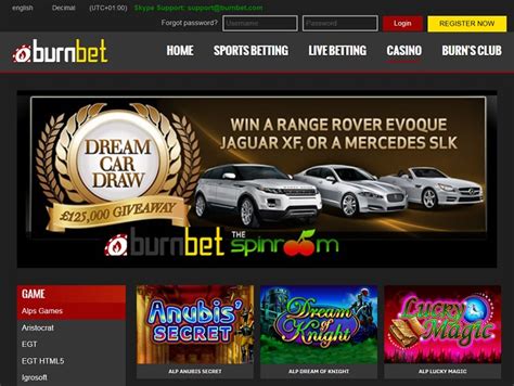 Burnbet casino app